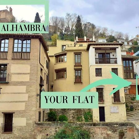 Cosy Flat / Literally At The Foot Of Alhambra Apartment Granada Bagian luar foto